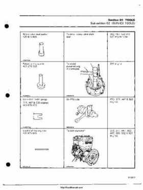 1985 Ski-Doo snowmobile Service Manual, Page 16