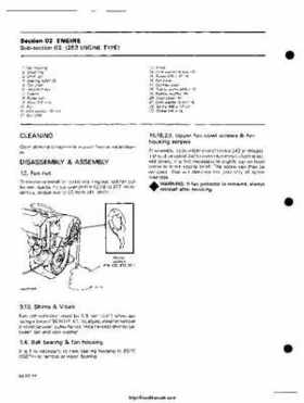 1985 Ski-Doo snowmobile Service Manual, Page 50