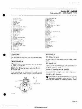 1985 Ski-Doo snowmobile Service Manual, Page 72