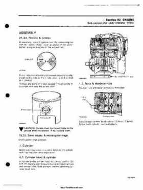 1985 Ski-Doo snowmobile Service Manual, Page 78