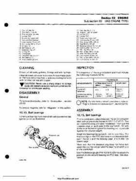 1985 Ski-Doo snowmobile Service Manual, Page 98