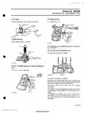 1985 Ski-Doo snowmobile Service Manual, Page 110