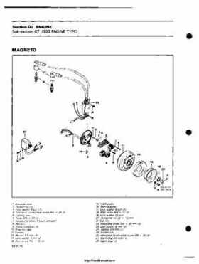 1985 Ski-Doo snowmobile Service Manual, Page 148