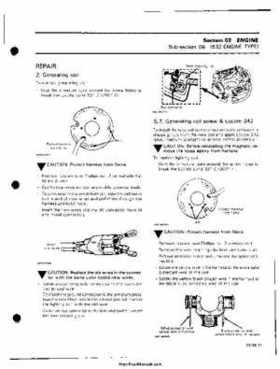 1985 Ski-Doo snowmobile Service Manual, Page 164