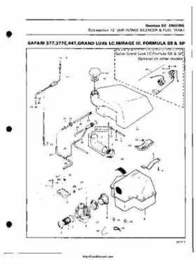 1985 Ski-Doo snowmobile Service Manual, Page 224