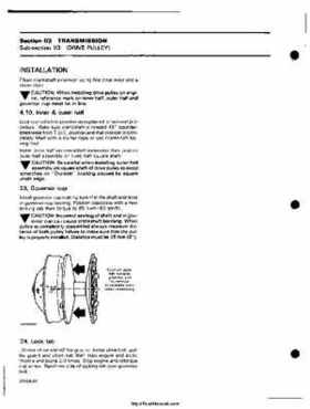 1985 Ski-Doo snowmobile Service Manual, Page 263