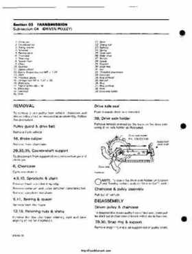 1985 Ski-Doo snowmobile Service Manual, Page 283