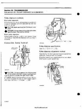 1985 Ski-Doo snowmobile Service Manual, Page 287