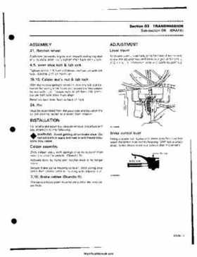 1985 Ski-Doo snowmobile Service Manual, Page 301