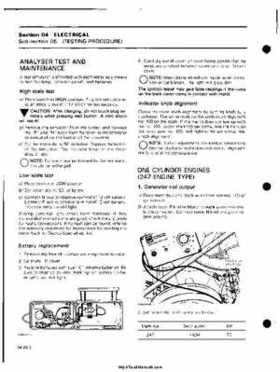 1985 Ski-Doo snowmobile Service Manual, Page 367