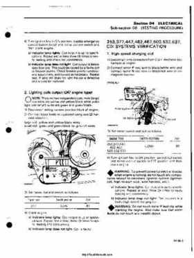 1985 Ski-Doo snowmobile Service Manual, Page 368