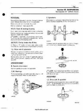 1985 Ski-Doo snowmobile Service Manual, Page 422