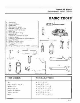 1986 Ski-Doo Factory Shop Manual, Page 9