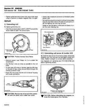1989 Ski-Doo Repair Manual, Page 158