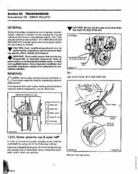 1989 Ski-Doo Repair Manual, Page 267