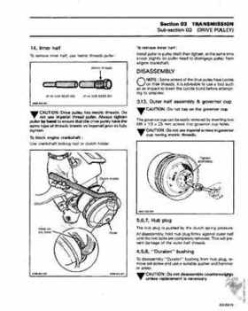 1989 Ski-Doo Repair Manual, Page 268
