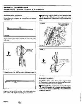 1989 Ski-Doo Repair Manual, Page 298