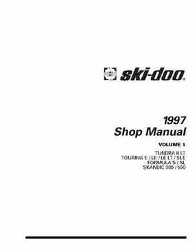 1997 Ski-Doo Factory Shop Manual Volume One, Page 2