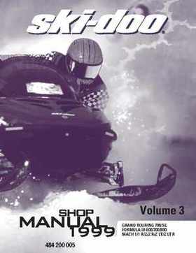 1999 Ski-Doo Factory Shop Manual Volume Three, Page 1