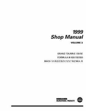 1999 Ski-Doo Factory Shop Manual Volume Three, Page 2