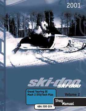 2001 Ski-Doo Factory Shop Manual Volume Two, Page 1