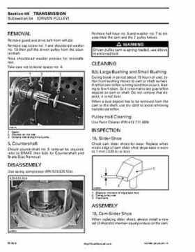 2001 Ski-Doo Factory Shop Manual Volume Two, Page 169