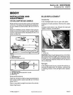 2003 Ski-Doo REV Series Factory Shop Manual, Page 276
