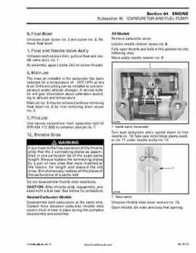 2003 Ski-Doo ZX Series Factory Shop Manual, Page 188