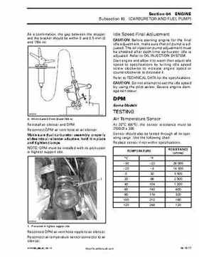 2003 Ski-Doo ZX Series Factory Shop Manual, Page 192