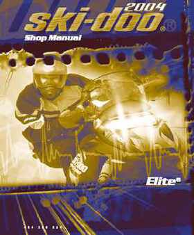 2004 Ski-Doo Elite Factory Service Manual, Page 1