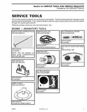 2004 Ski-Doo Elite Factory Service Manual, Page 21