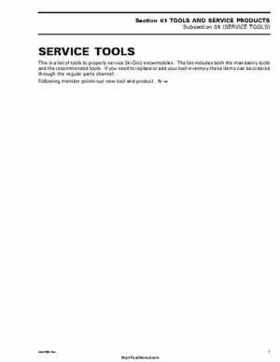 2004 Ski-Doo REV Series Factory Service Manual, Page 30