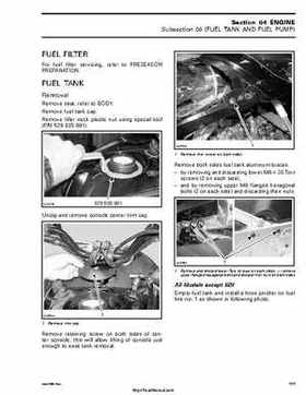 2004 Ski-Doo REV Series Factory Service Manual, Page 182