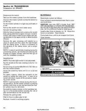 2004 Ski-Doo REV Series Factory Service Manual, Page 262