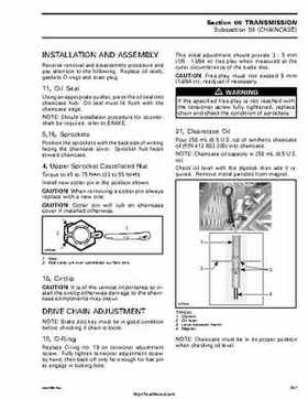 2004 Ski-Doo REV Series Factory Service Manual, Page 265