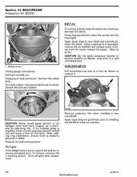 2004 Ski-Doo REV Series Factory Service Manual, Page 357