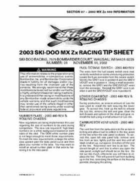 2004 Ski-Doo Racing Handbook, Page 228