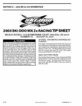 2004 Ski-Doo Racing Handbook, Page 231