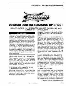 2004 Ski-Doo Racing Handbook, Page 232