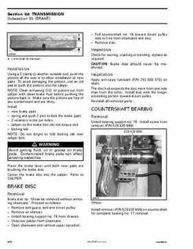 2004 Skidoo ZX Series Service Manual, Page 421