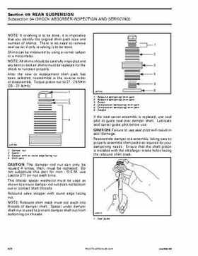 2005 Ski-Doo REV Series Shop Manual, Page 432