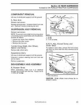 2005 Ski-Doo Tundra, Skandic, Expedition Shop Manual, Page 491