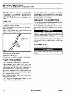 2006 Ski Doo REV Service Shop Manual, Page 189