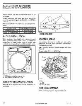 2006 Ski Doo REV Service Shop Manual, Page 422