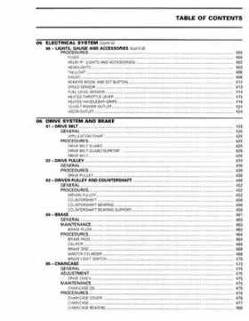 2009-2010 Ski-Doo REV-XP/XR 2 Stroke and REV-XR 1200 4-TEC Service Manual, Page 7