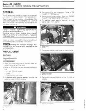 2009-2010 Ski-Doo REV-XP/XR 2 Stroke and REV-XR 1200 4-TEC Service Manual, Page 31