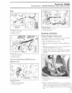 2009-2010 Ski-Doo REV-XP/XR 2 Stroke and REV-XR 1200 4-TEC Service Manual, Page 42