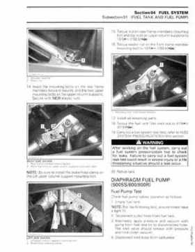 2009-2010 Ski-Doo REV-XP/XR 2 Stroke and REV-XR 1200 4-TEC Service Manual, Page 249