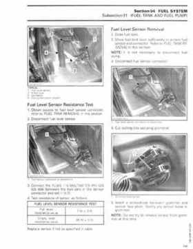 2009-2010 Ski-Doo REV-XP/XR 2 Stroke and REV-XR 1200 4-TEC Service Manual, Page 255