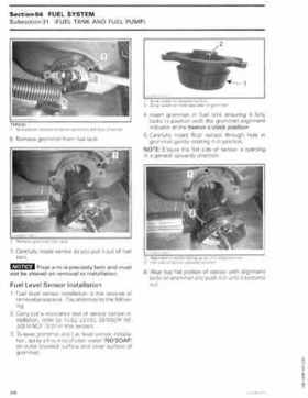 2009-2010 Ski-Doo REV-XP/XR 2 Stroke and REV-XR 1200 4-TEC Service Manual, Page 256